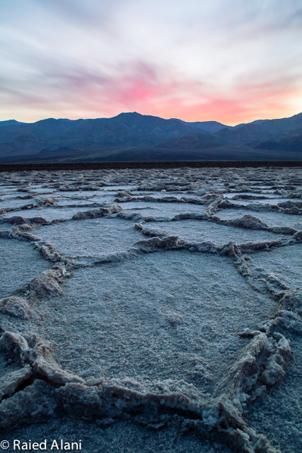 Sunset at Badwater