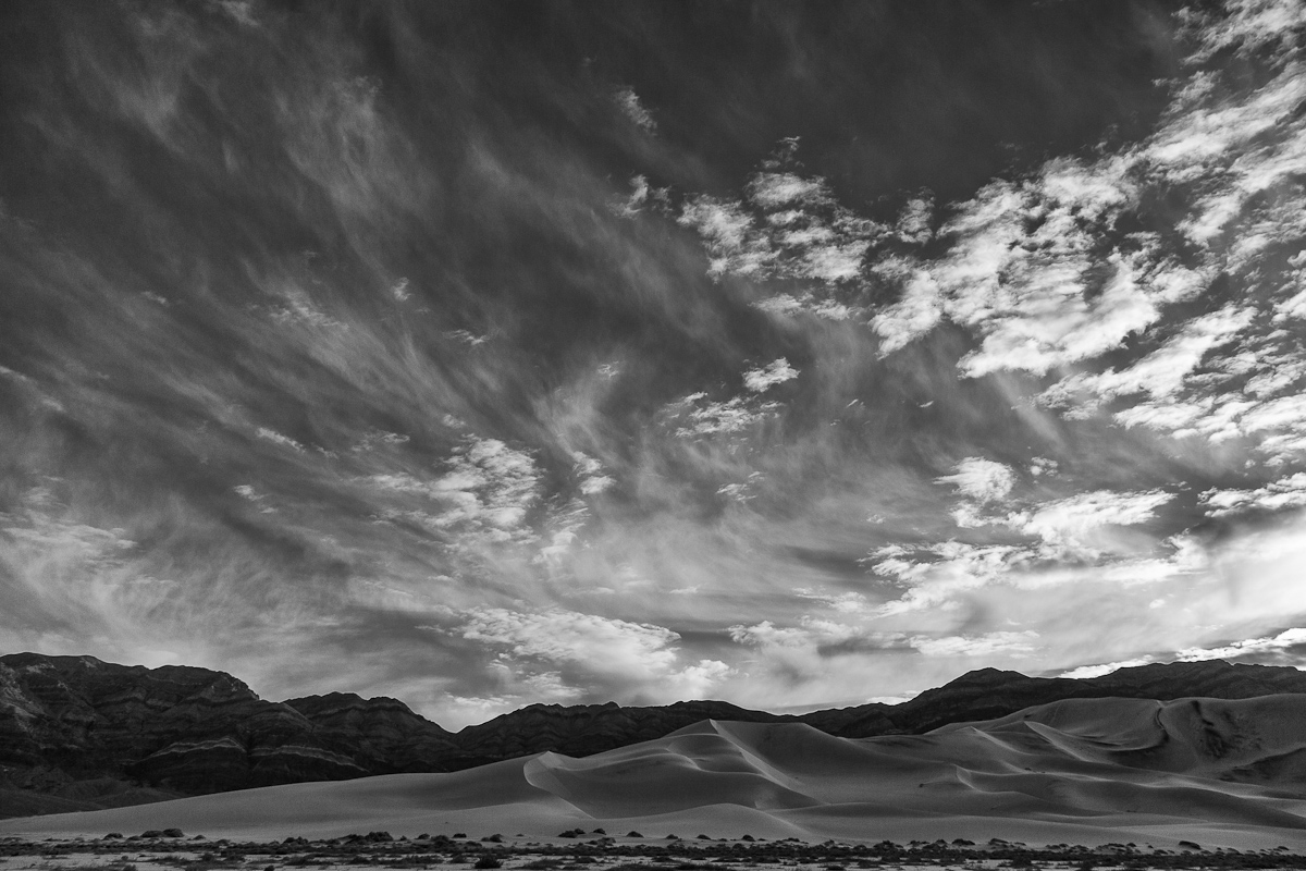Death Valley in B&W