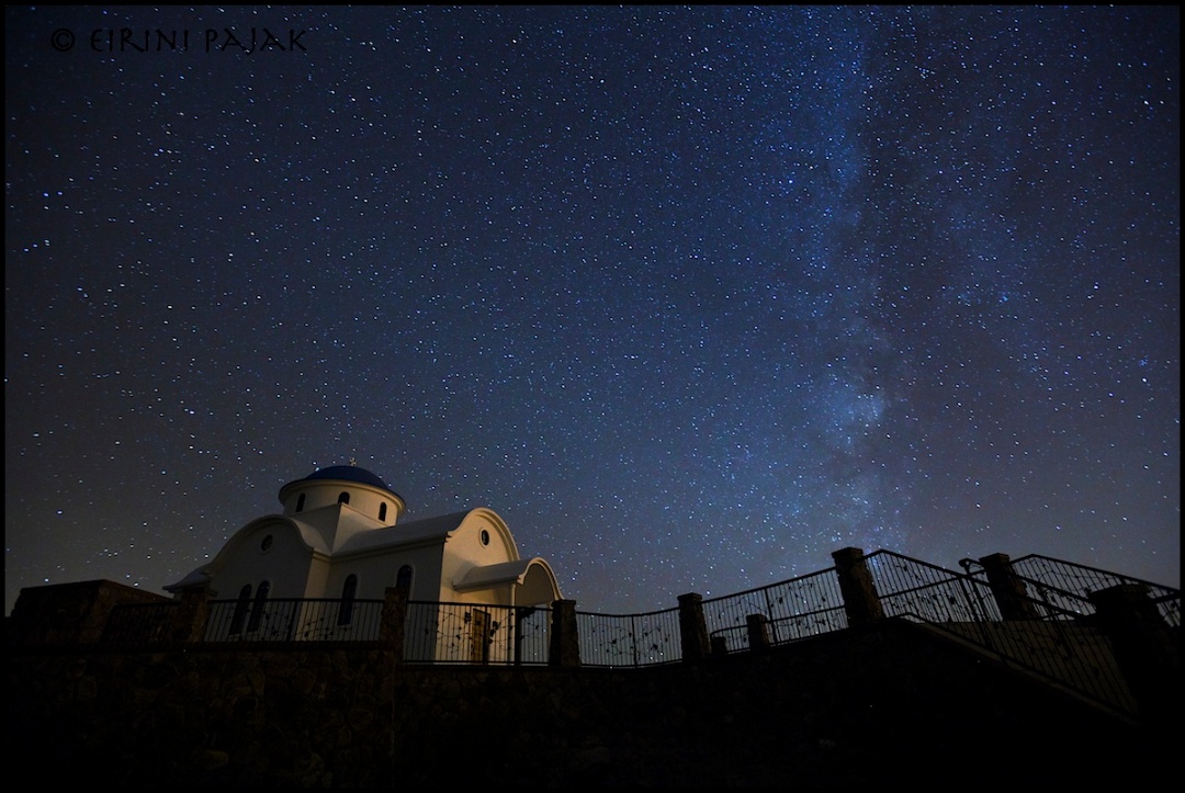 Milky Way Over Chapel