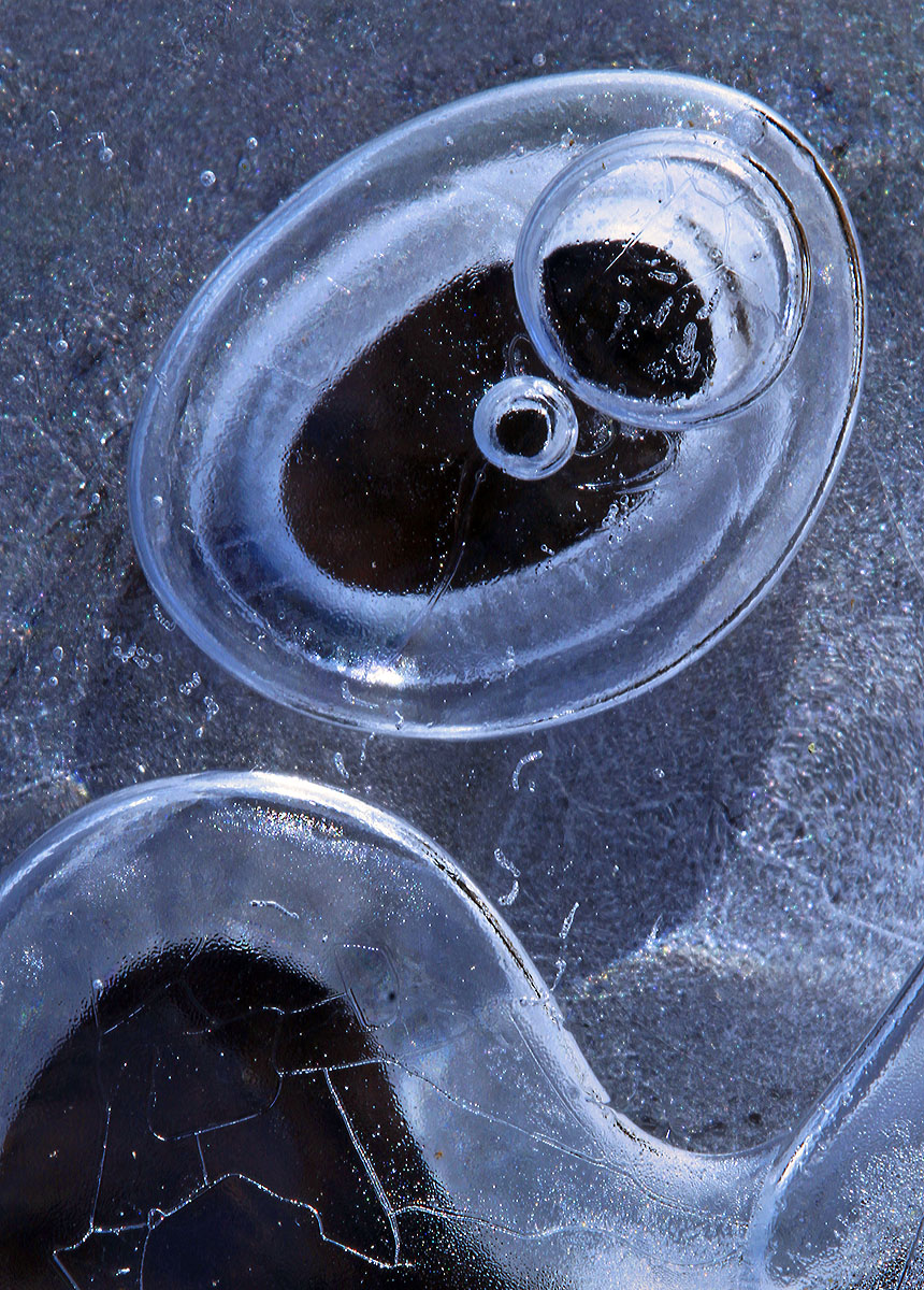 Ice abstract