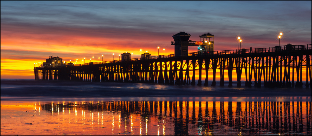Pier reflections