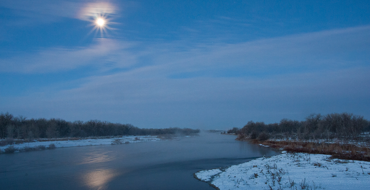 Moonlight on the Platte