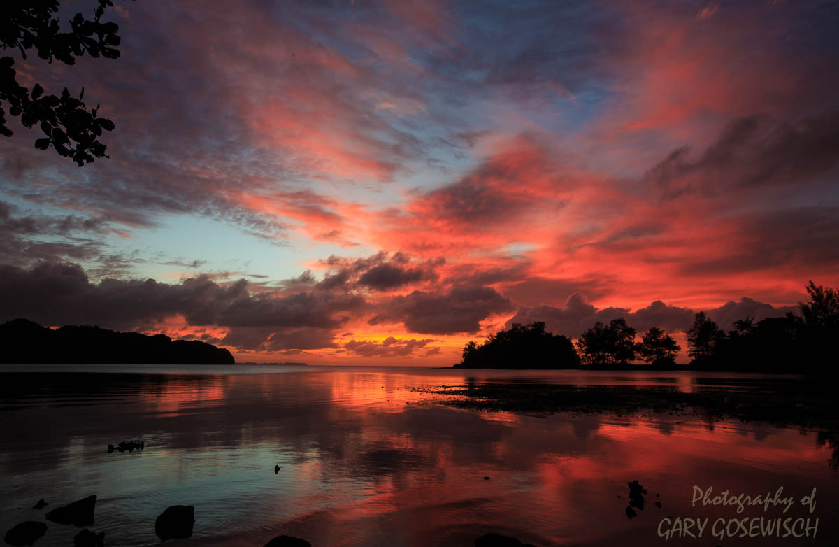 Palau Sunset