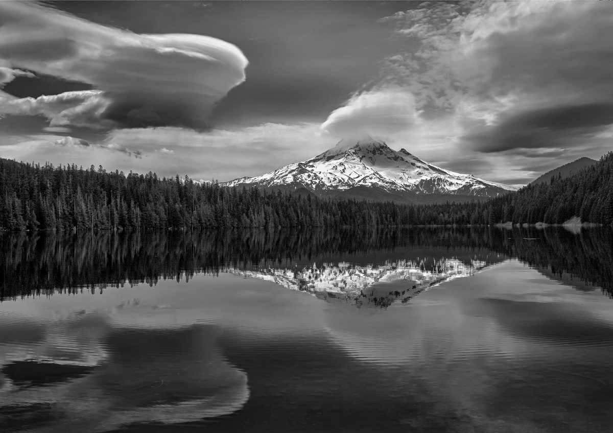 Mt Hood from Lost Lake
