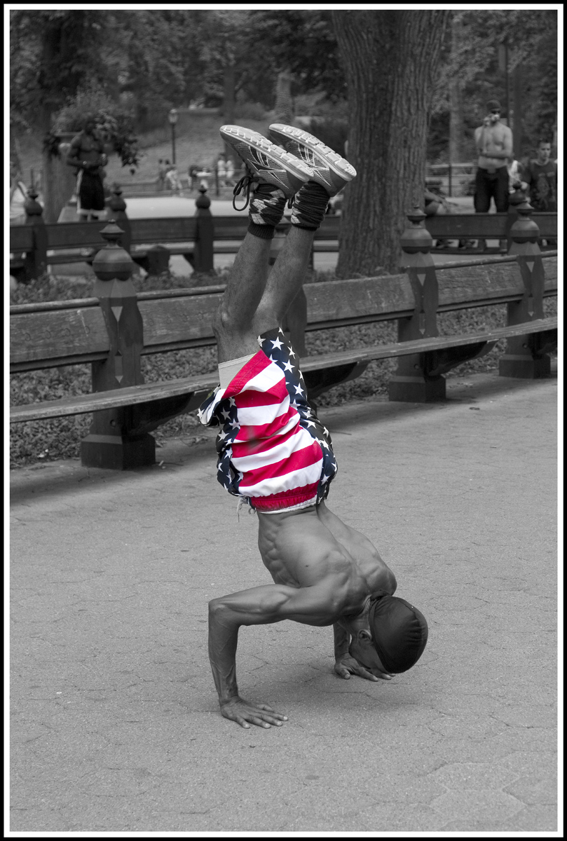 Central Park Performer