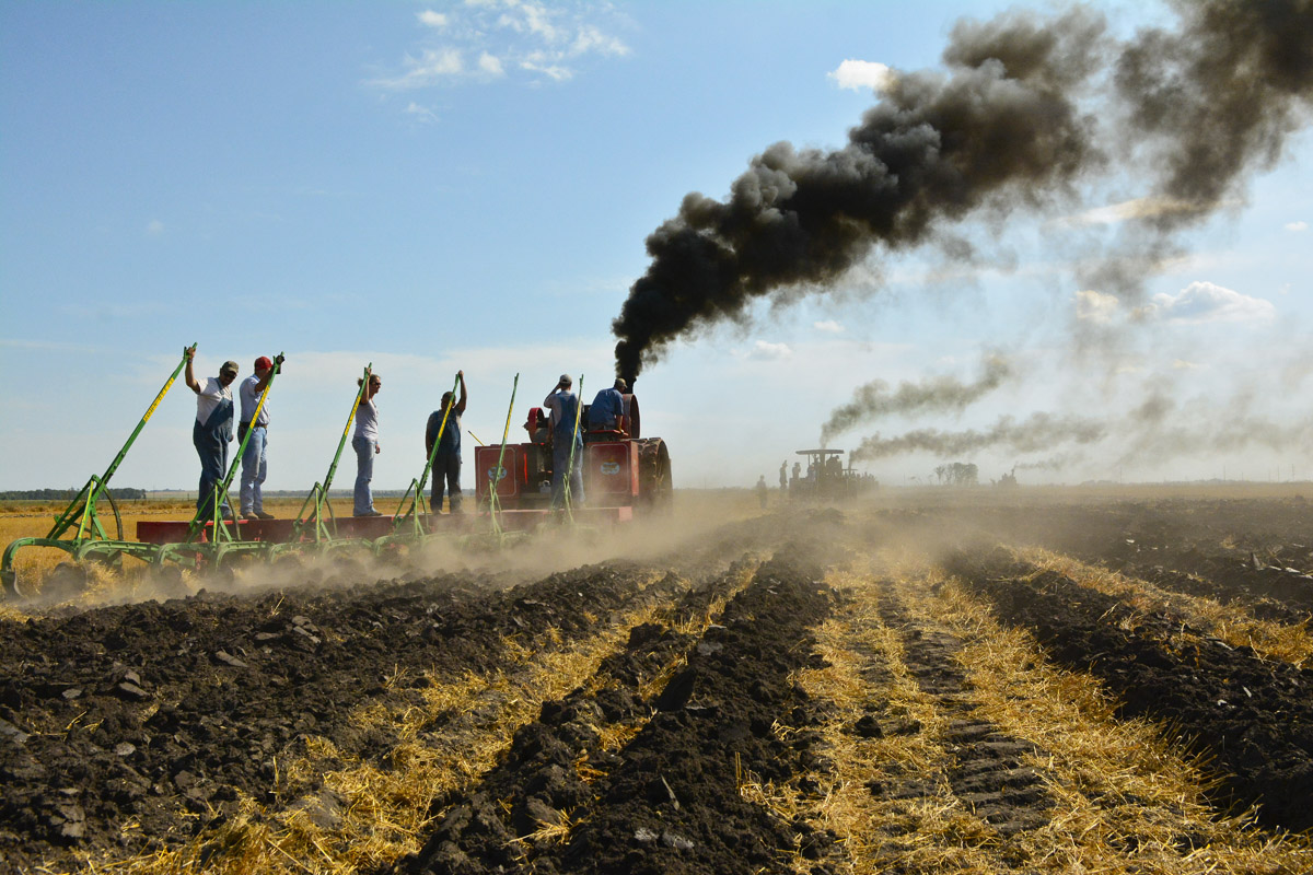 Gang Plowing