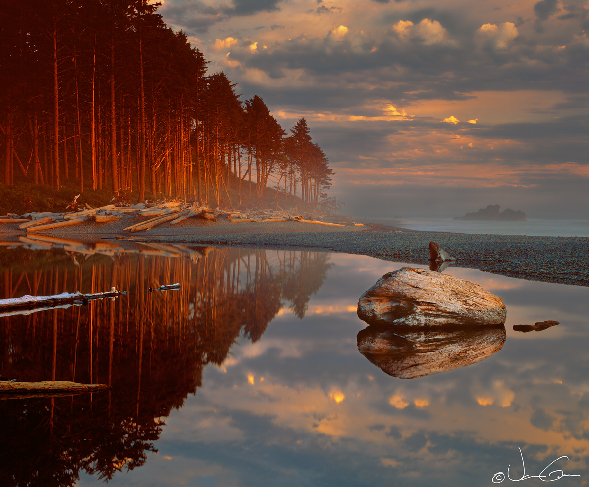 Ruby Beach Reflections