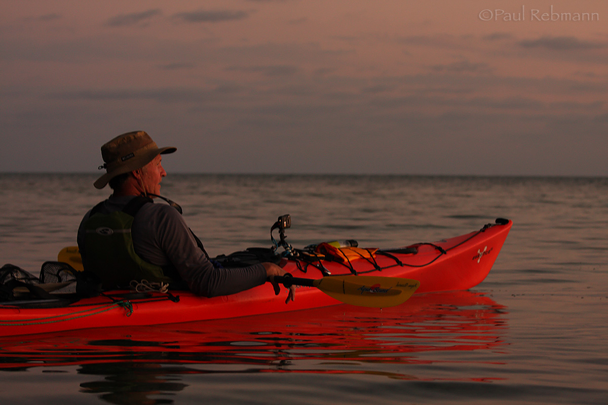 Sunset Kayaker WC602