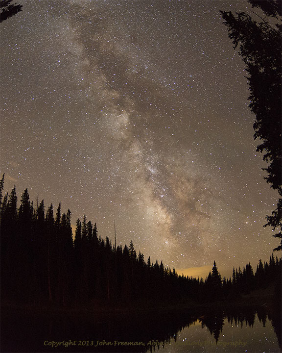 Milky Way Lake Irene