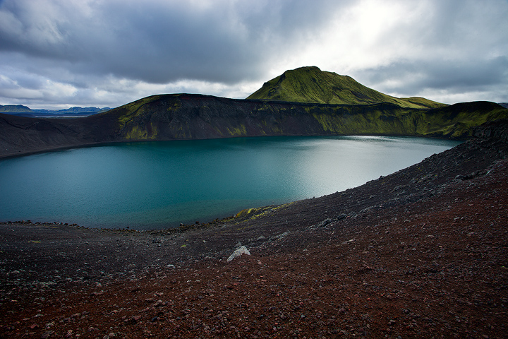 "Crater" lake