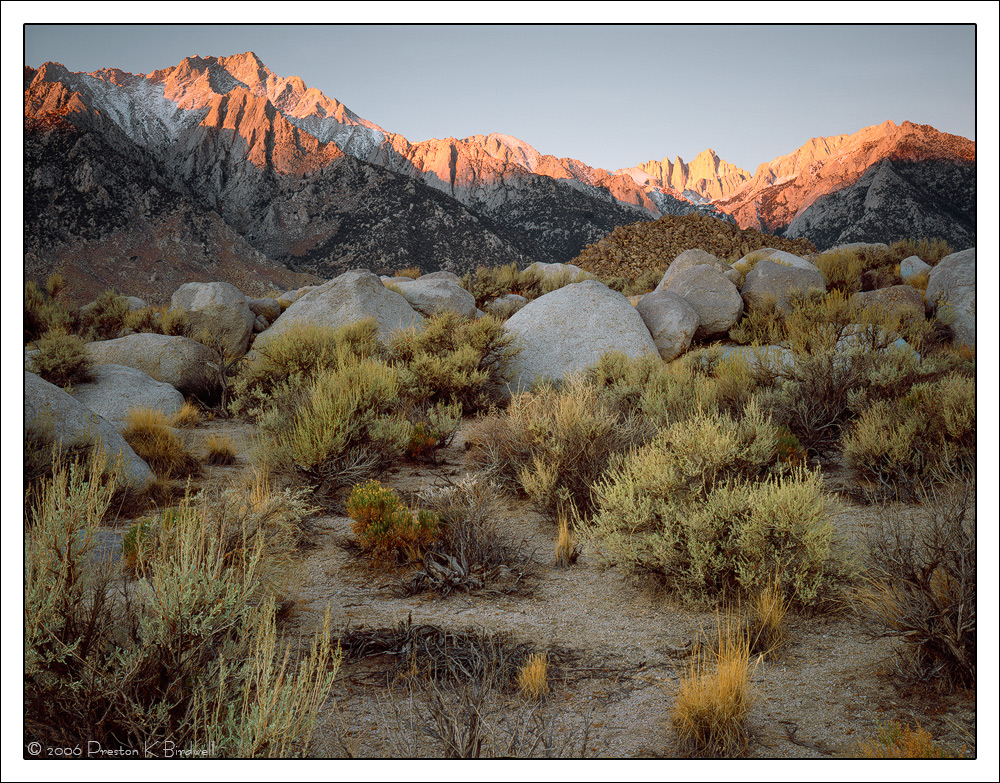 Sierra Autumn Sunrise