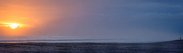 Enjoying the sunset