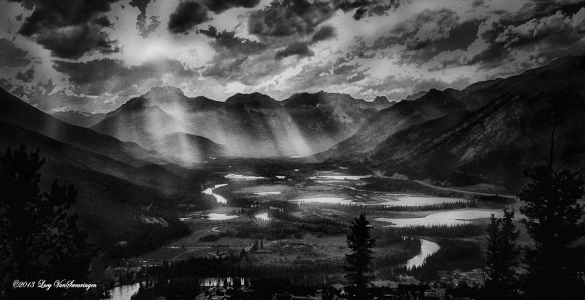 B&W Landscape 1st Attempt