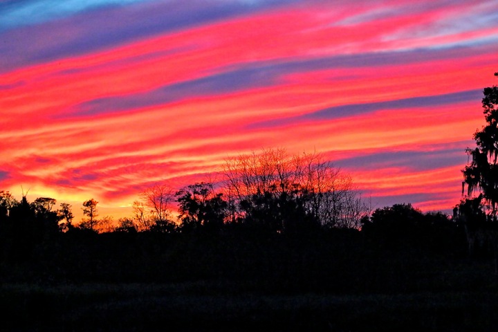 Sky is ablaze + addition