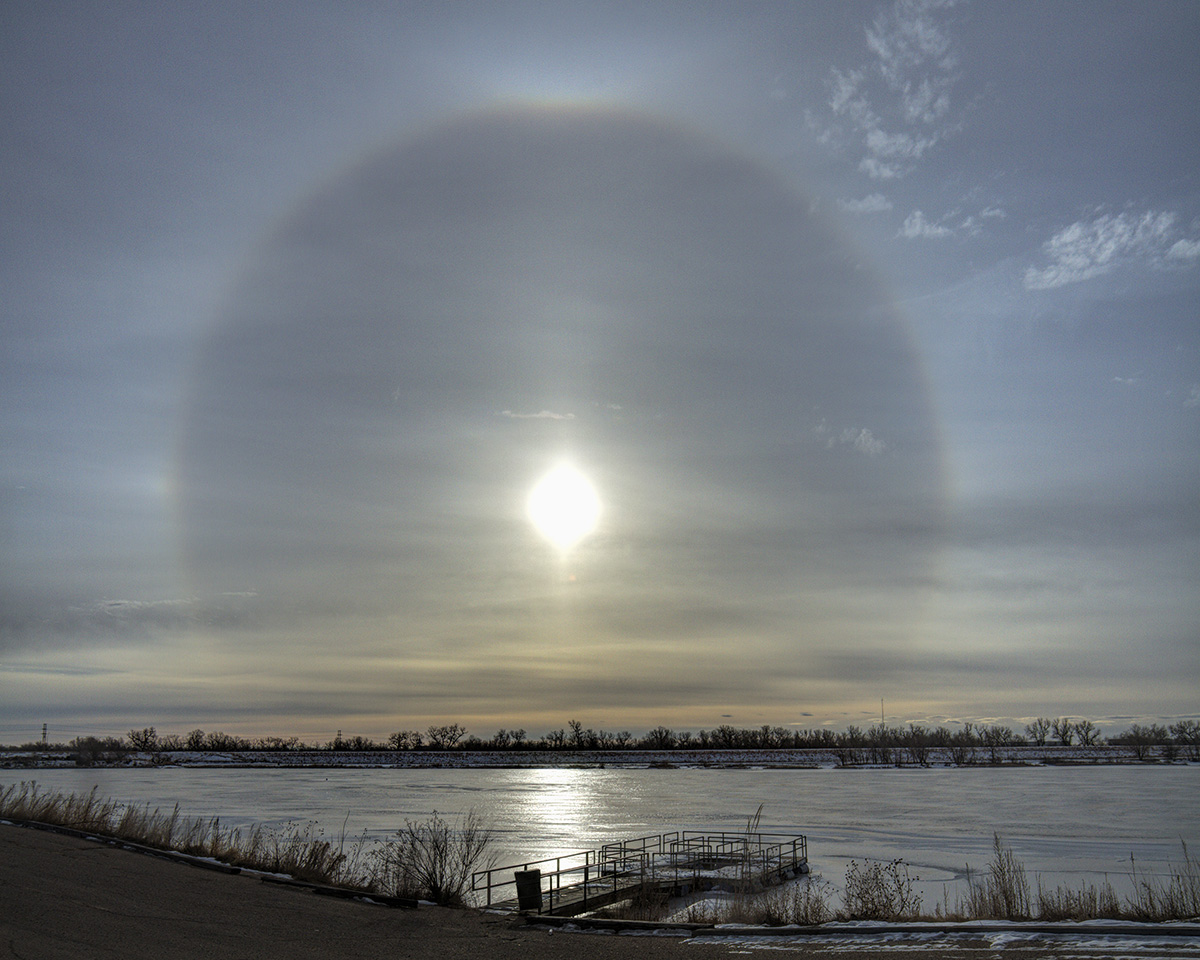 Sun halo