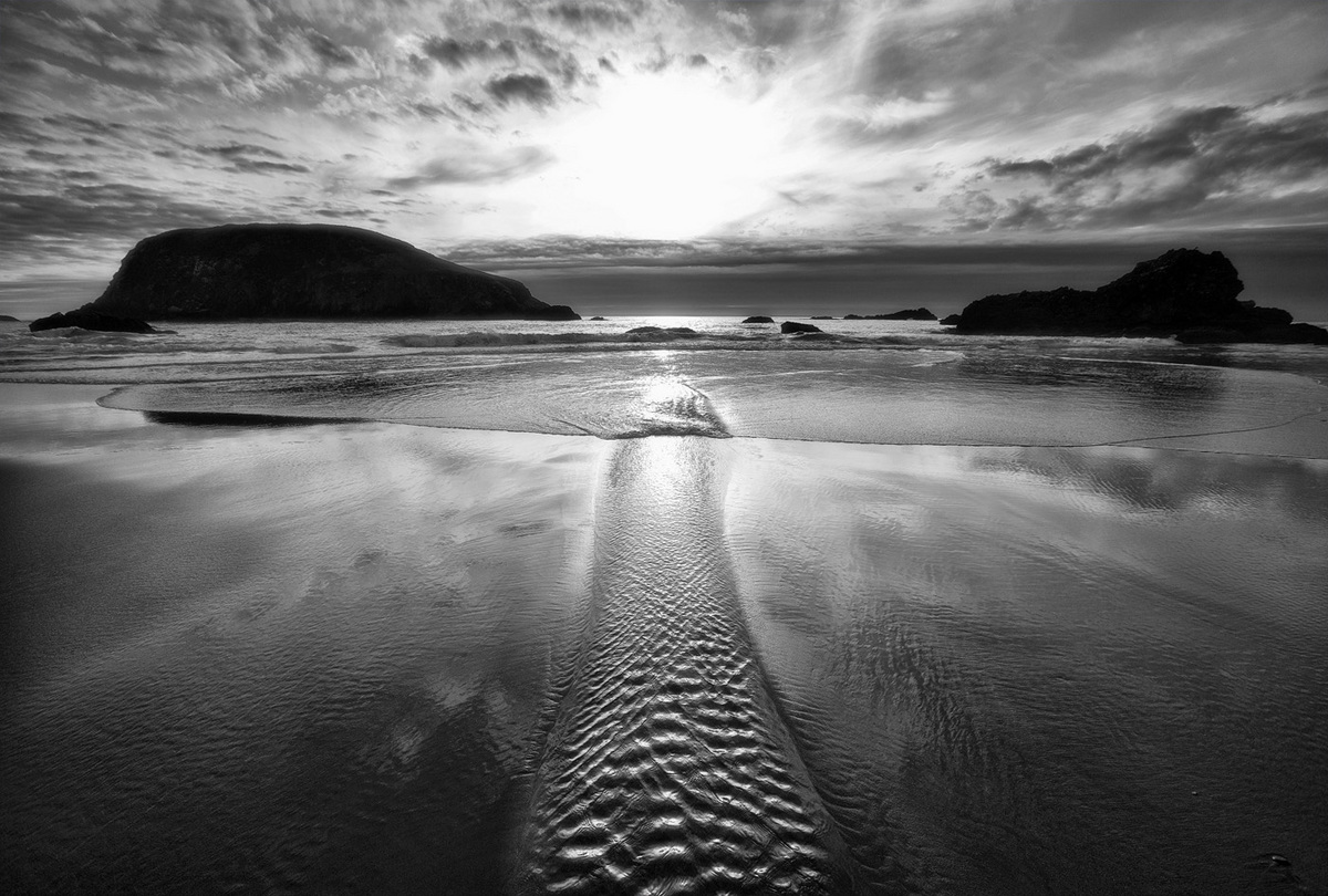 Harris Beach Sunset
