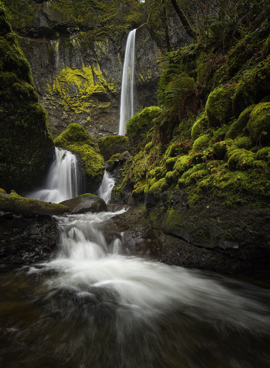 Elowah Falls Winter