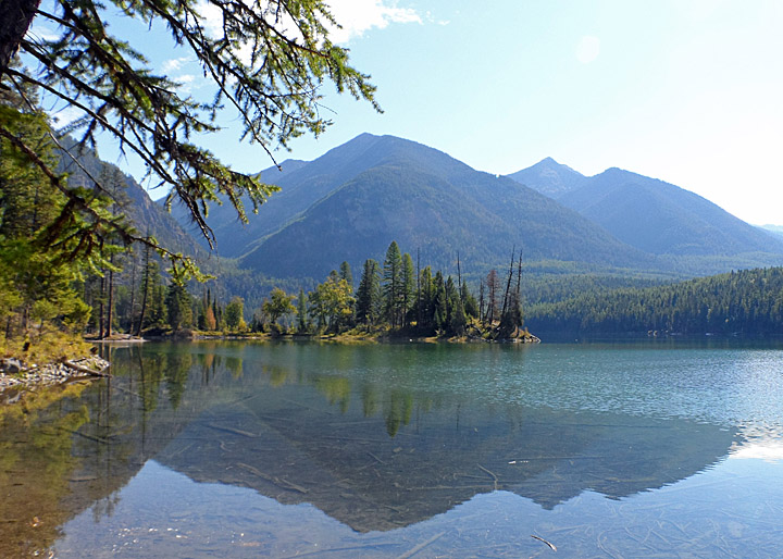 Holland Lake in Montana