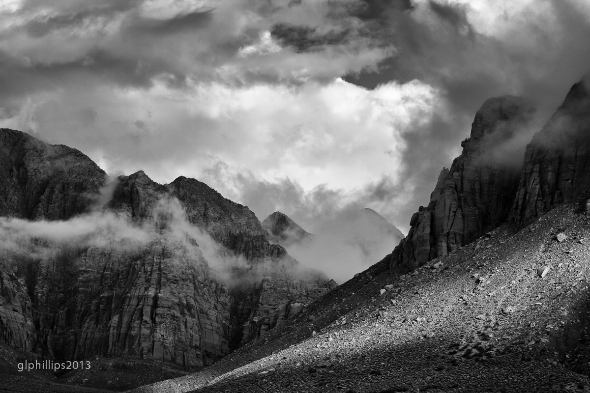clearing storm