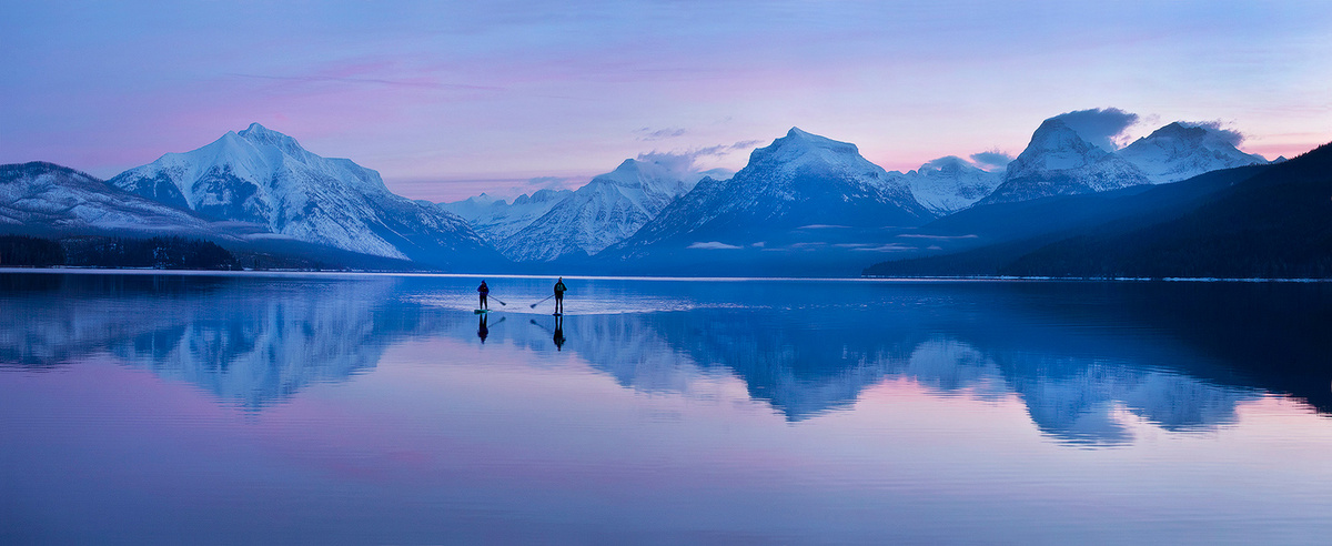 Glacier Paddle Boarders