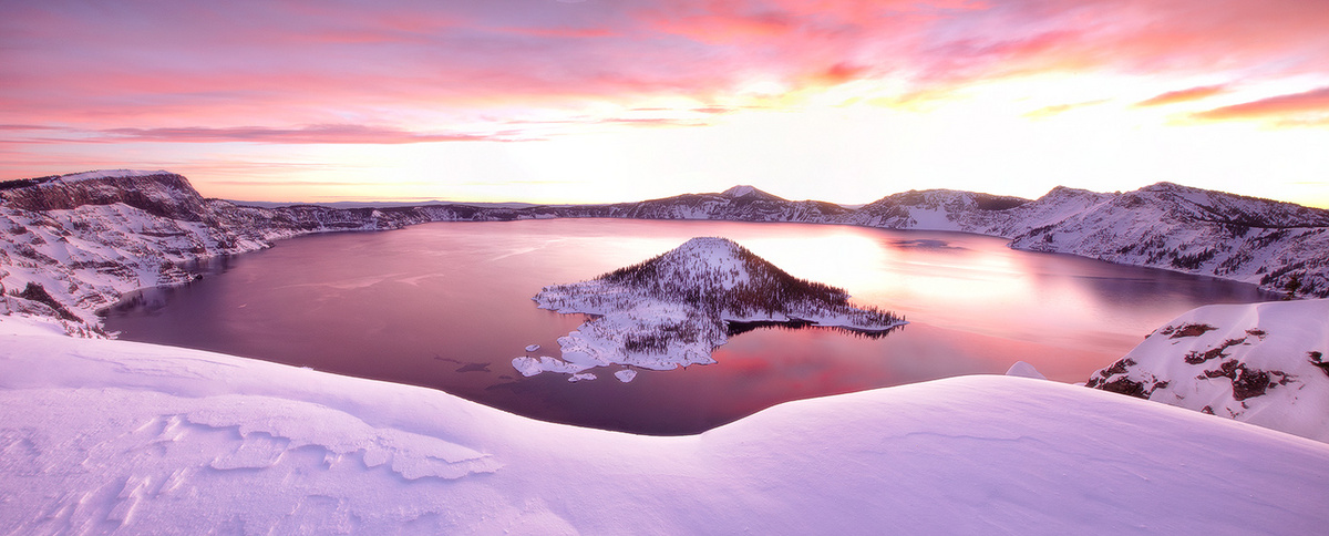 Crater Lake Sunrise