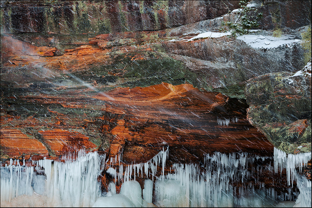 At the Ice Caves +