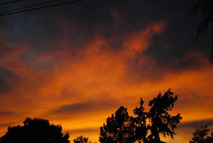 Evening sky!