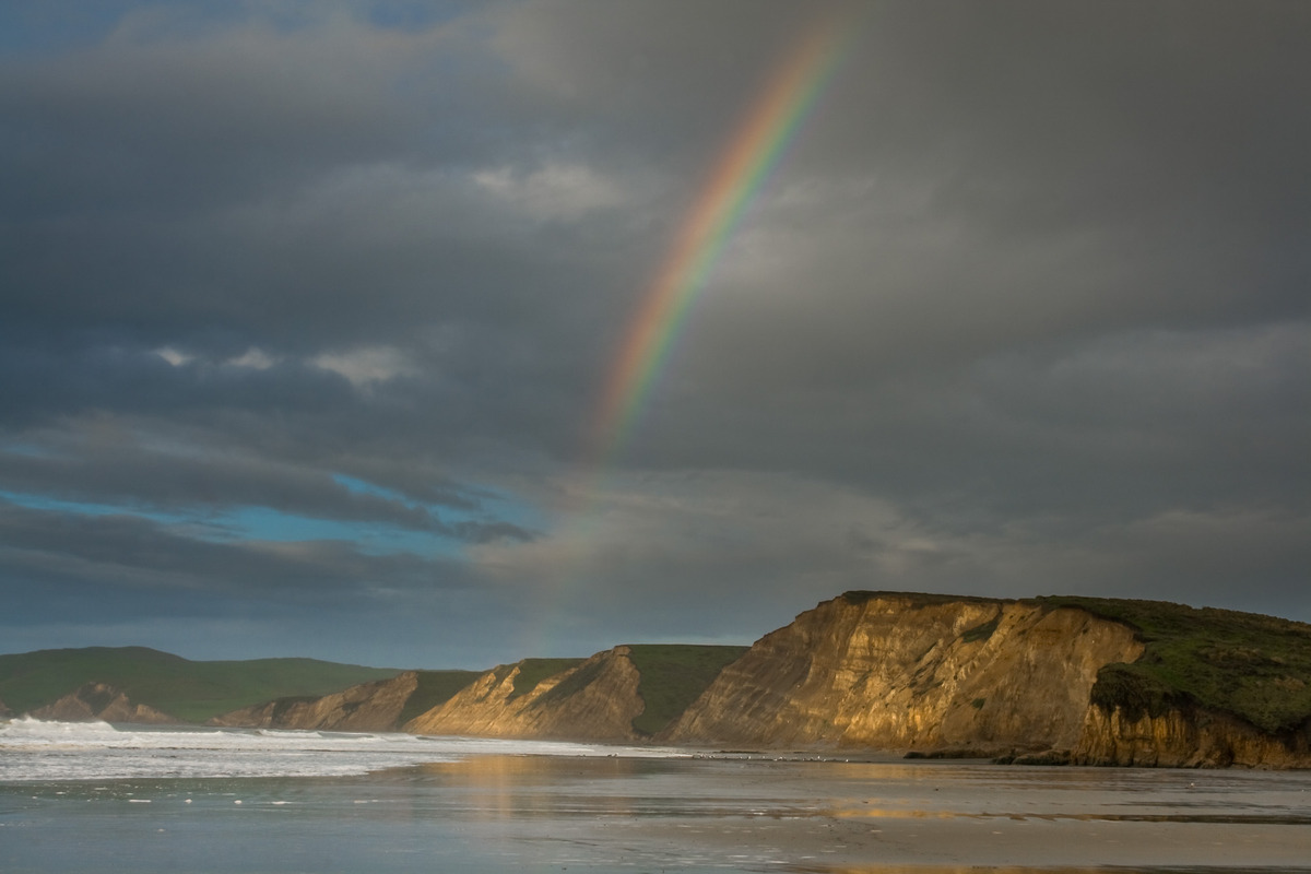 Drake's Beach Rainbow