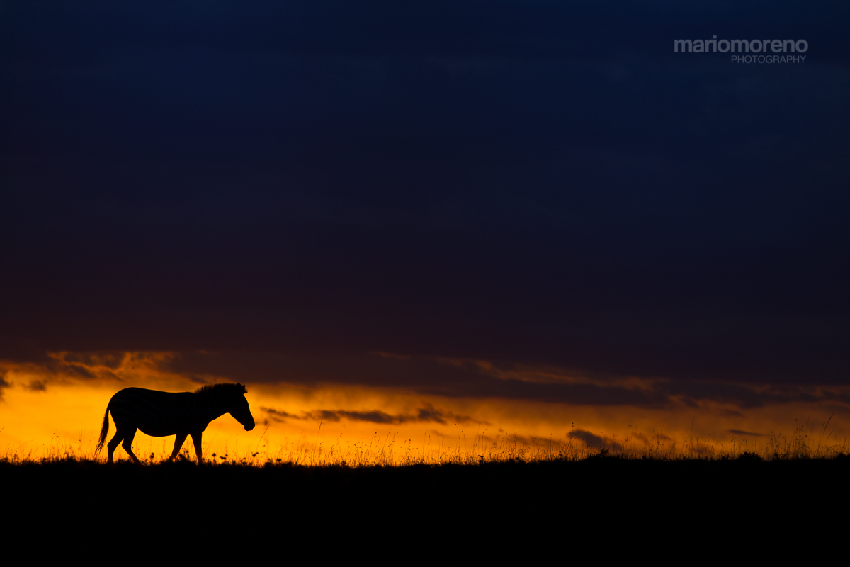 End of the day in Mara