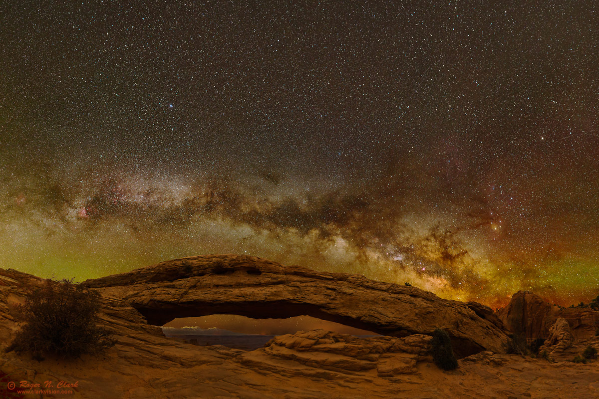 Milky Way and Mesa Arch