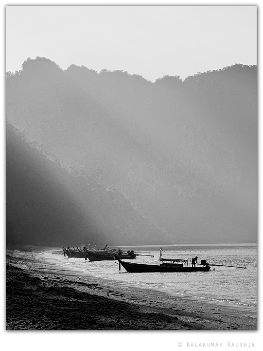 One morning in Thailand