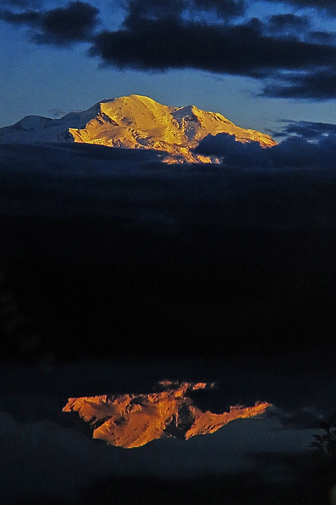 Denali at dusk