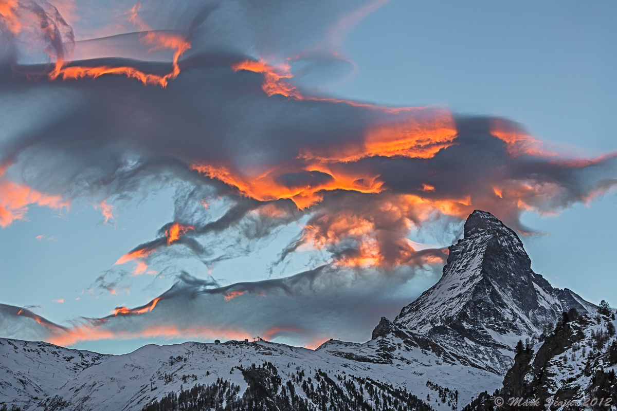 Matterhorn Wave Sunset