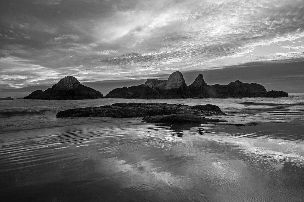 Seal Rock Monochrome