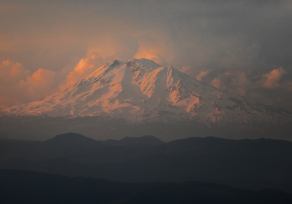 Mt Adams from Sherard Pt