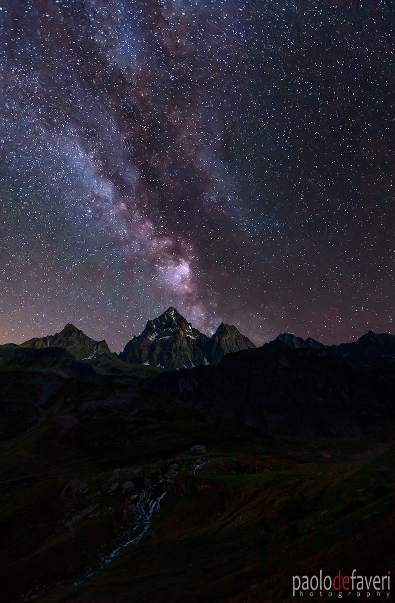 Monviso by night + repost