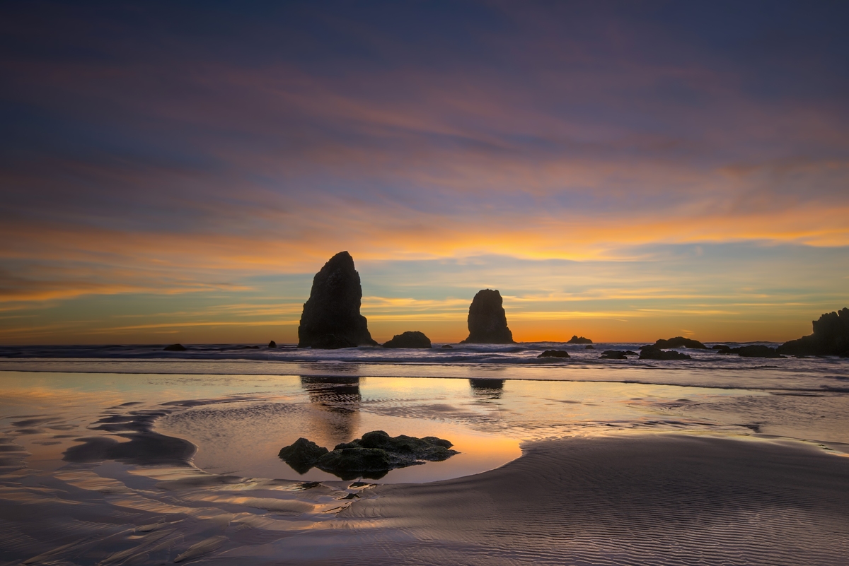 Sea stacks