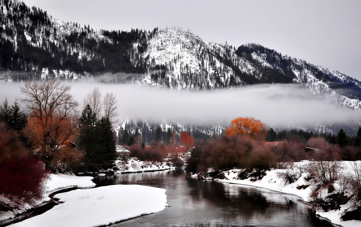 Foggy Day in Leavenworth