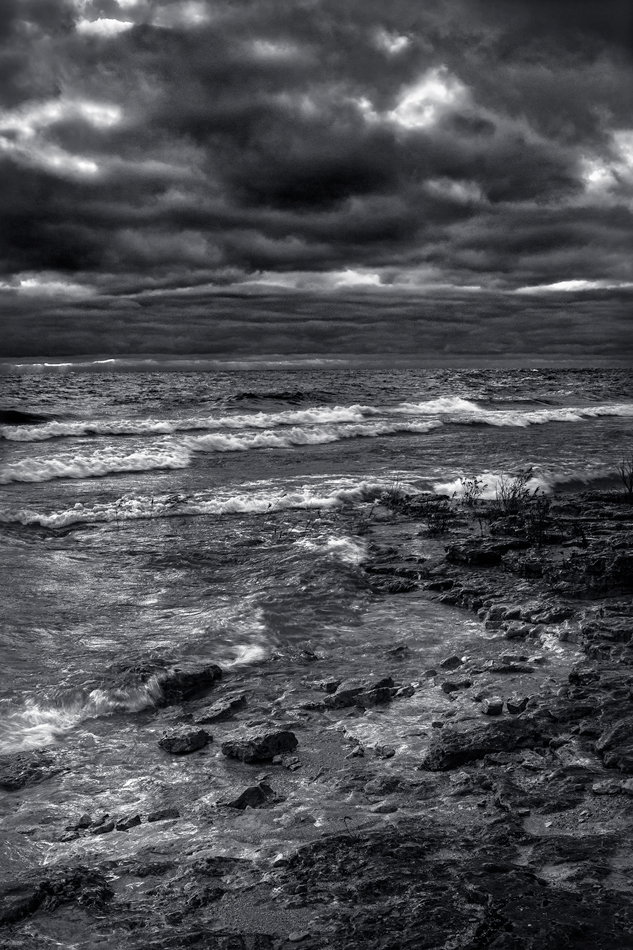 Cave Point Storm