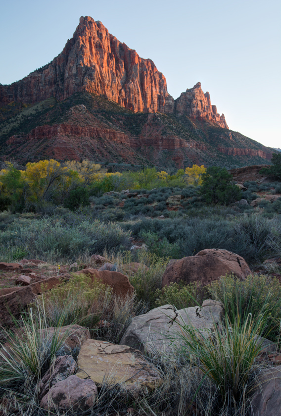 Watchman at Sunset