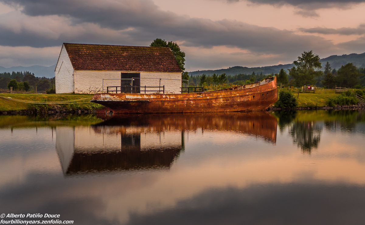 Old barge