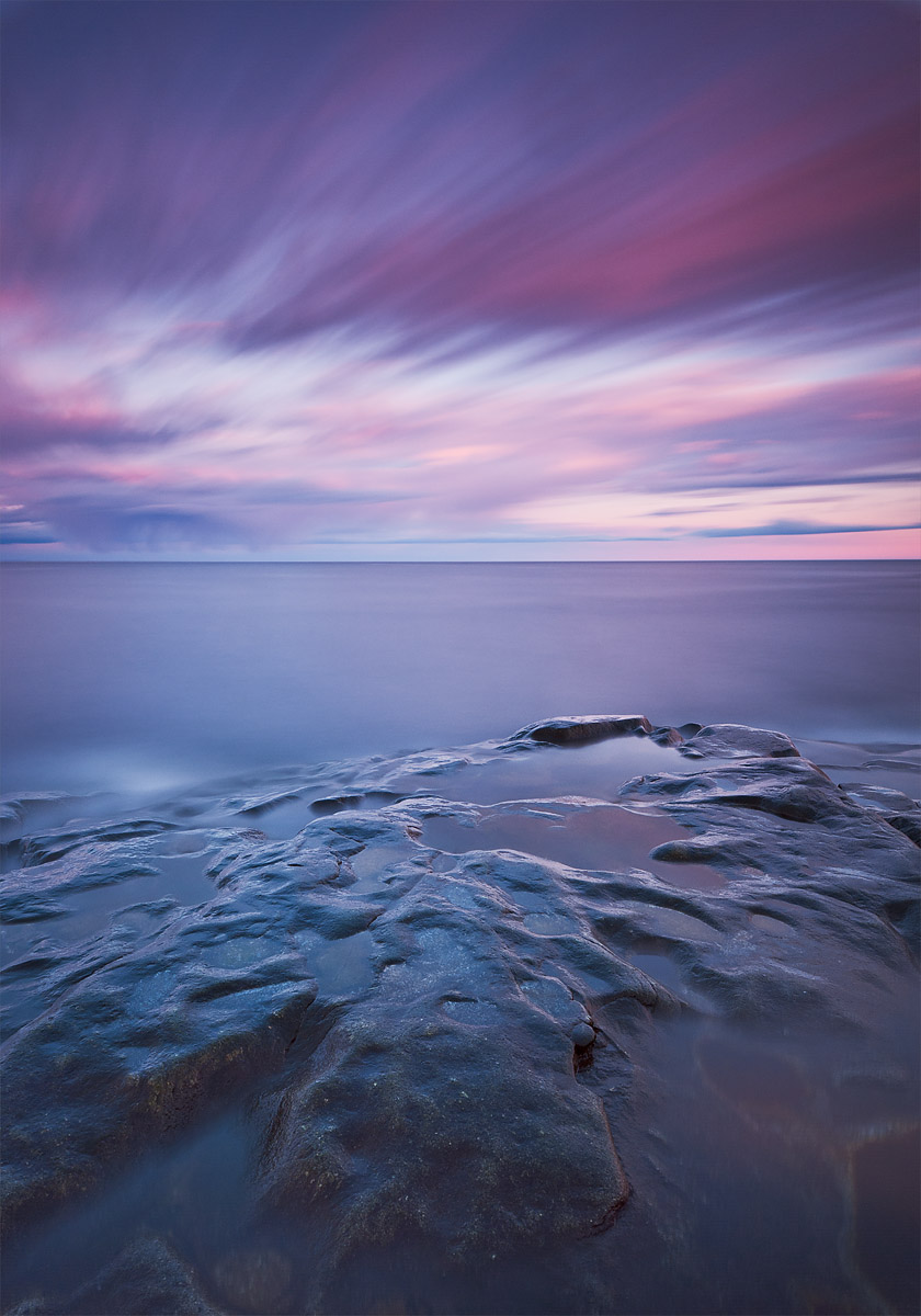 Purple evening