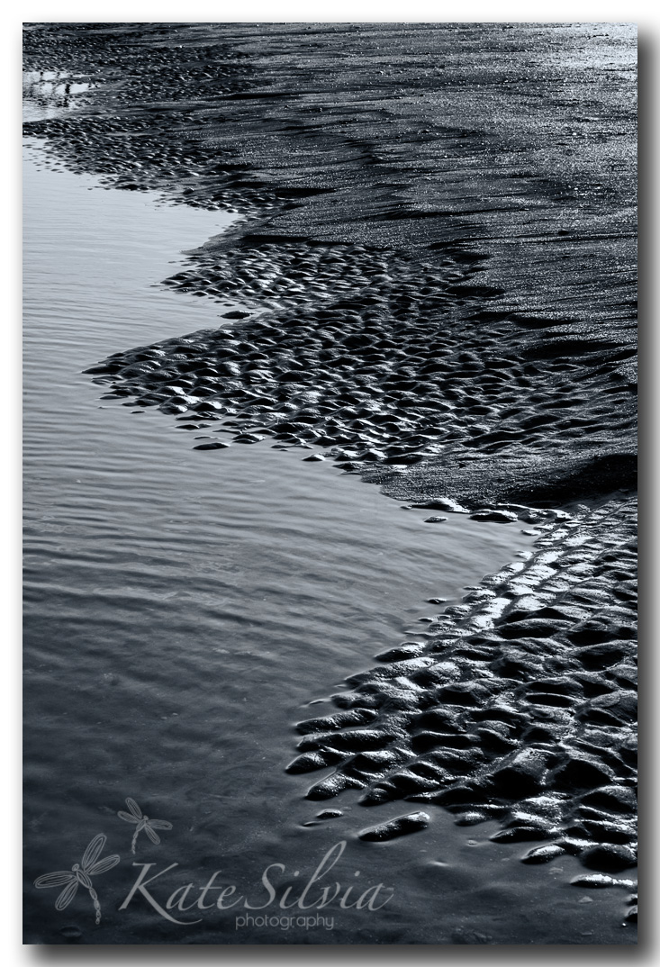 Sand Patterns At Dawn