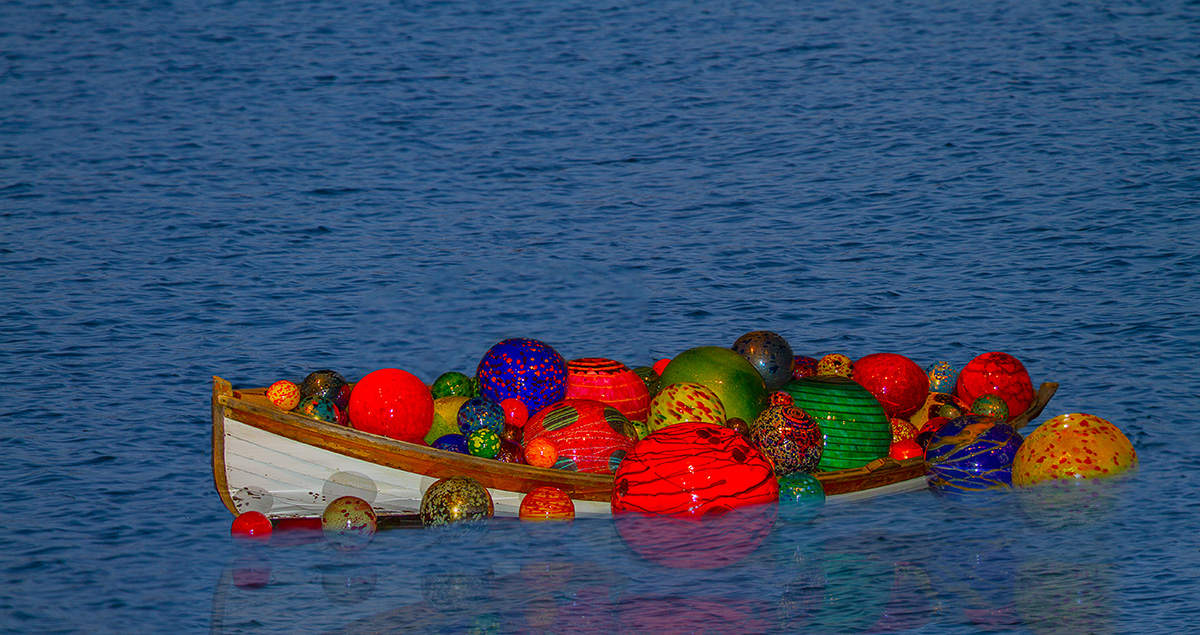 Glass in a Boat