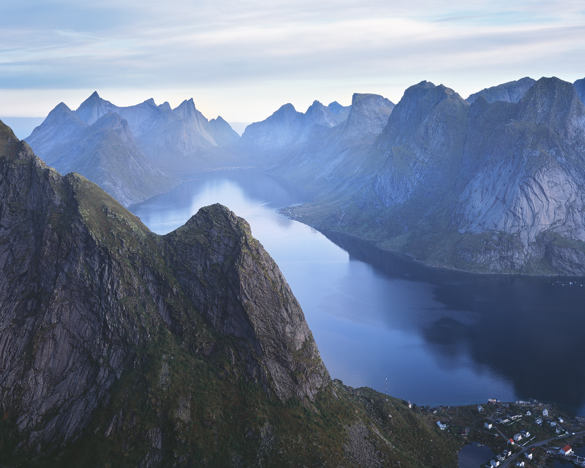 Atop the fjords