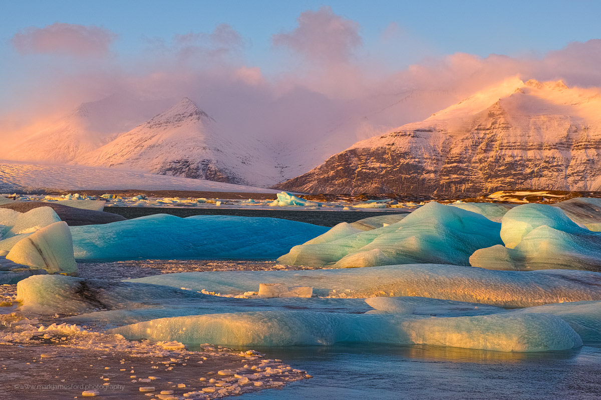 Jökulsárlón Sunset
