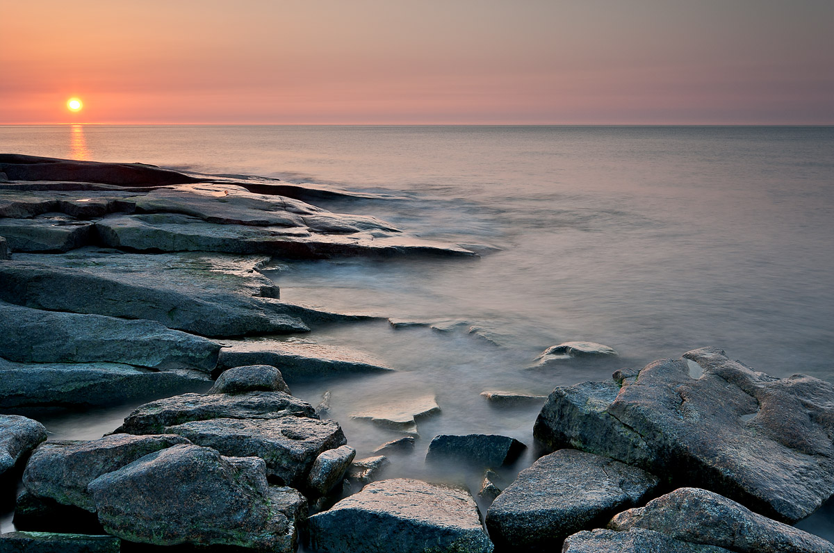 Rocky sunrise