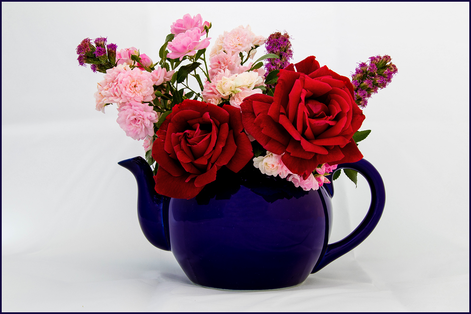 Flowers in a Teapot