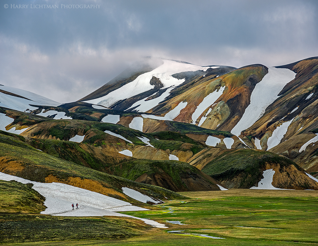 Landmannalaugar Hikers