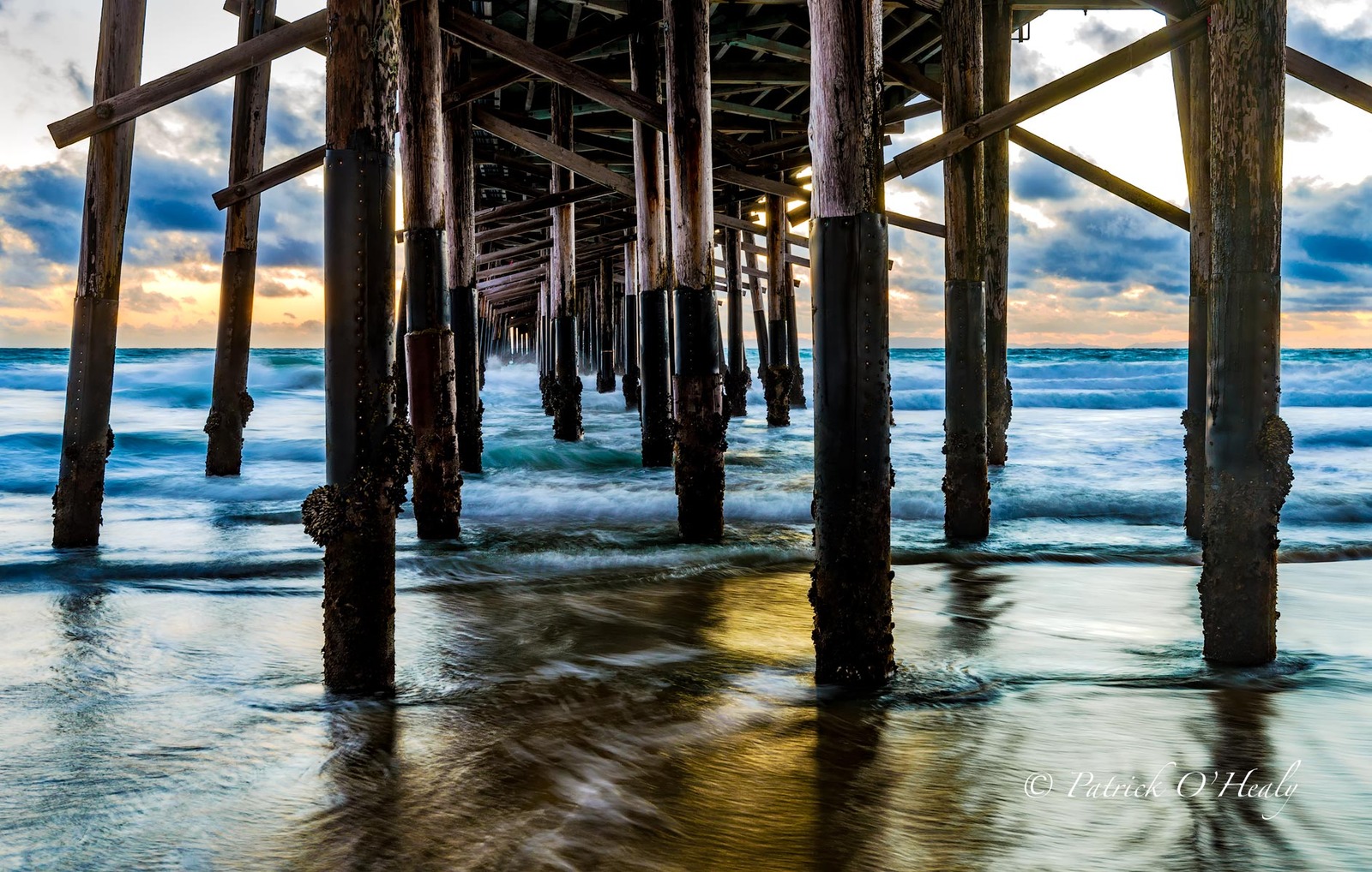 Under Newport Pier